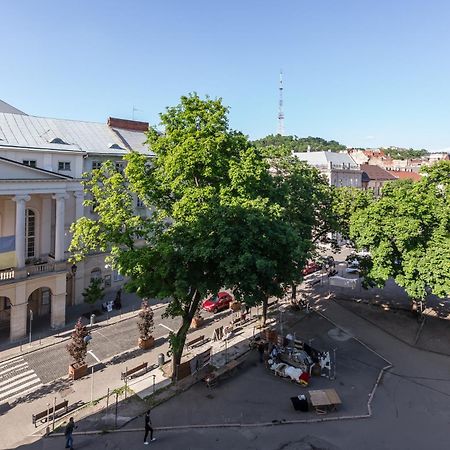 Квартира Віп В Центрі На Вулиці Проспект Свободи 22 Біля Оперного Театру Біля Вернісажу Leopoli Esterno foto